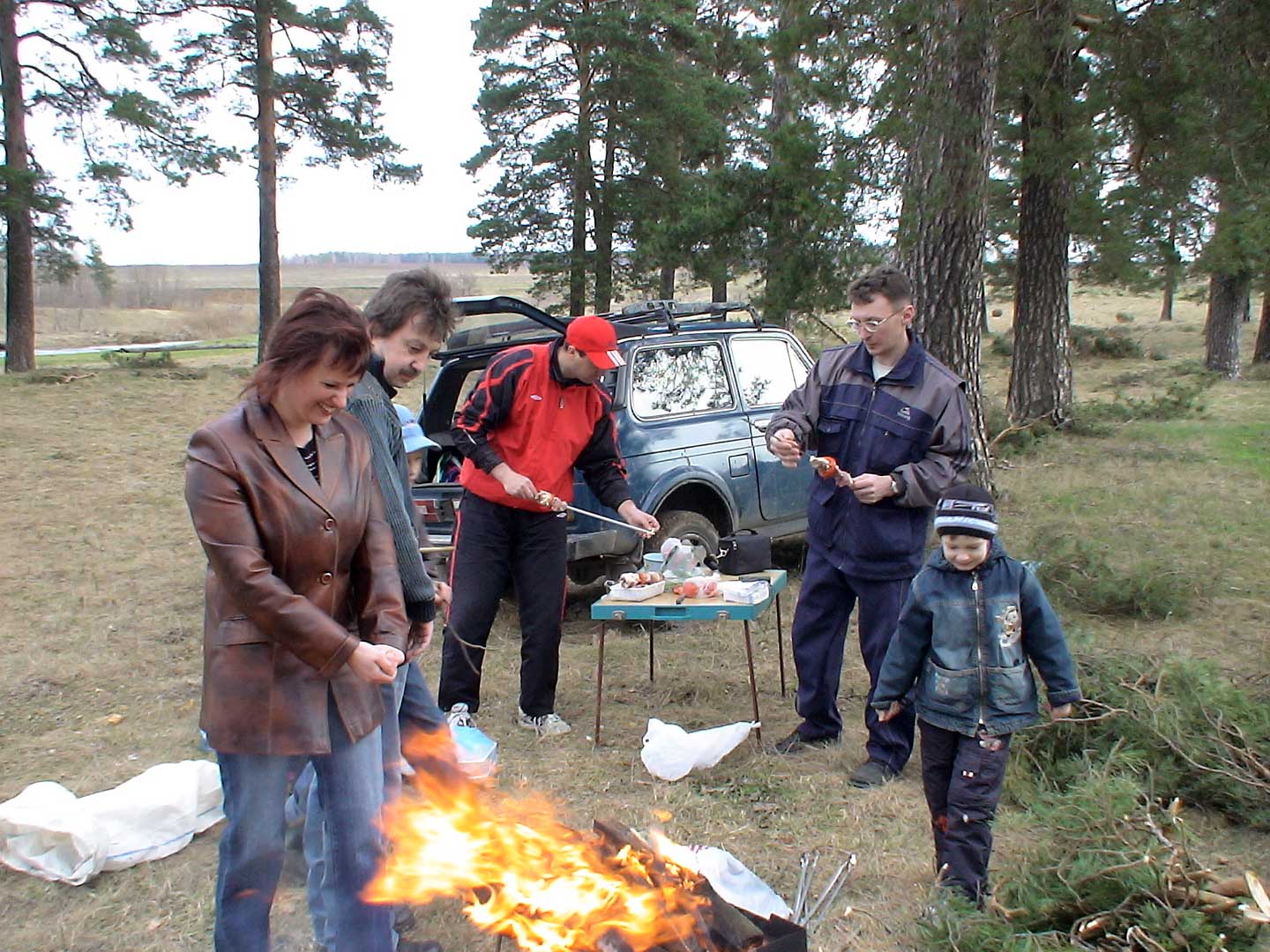 Село Парское, разведка
